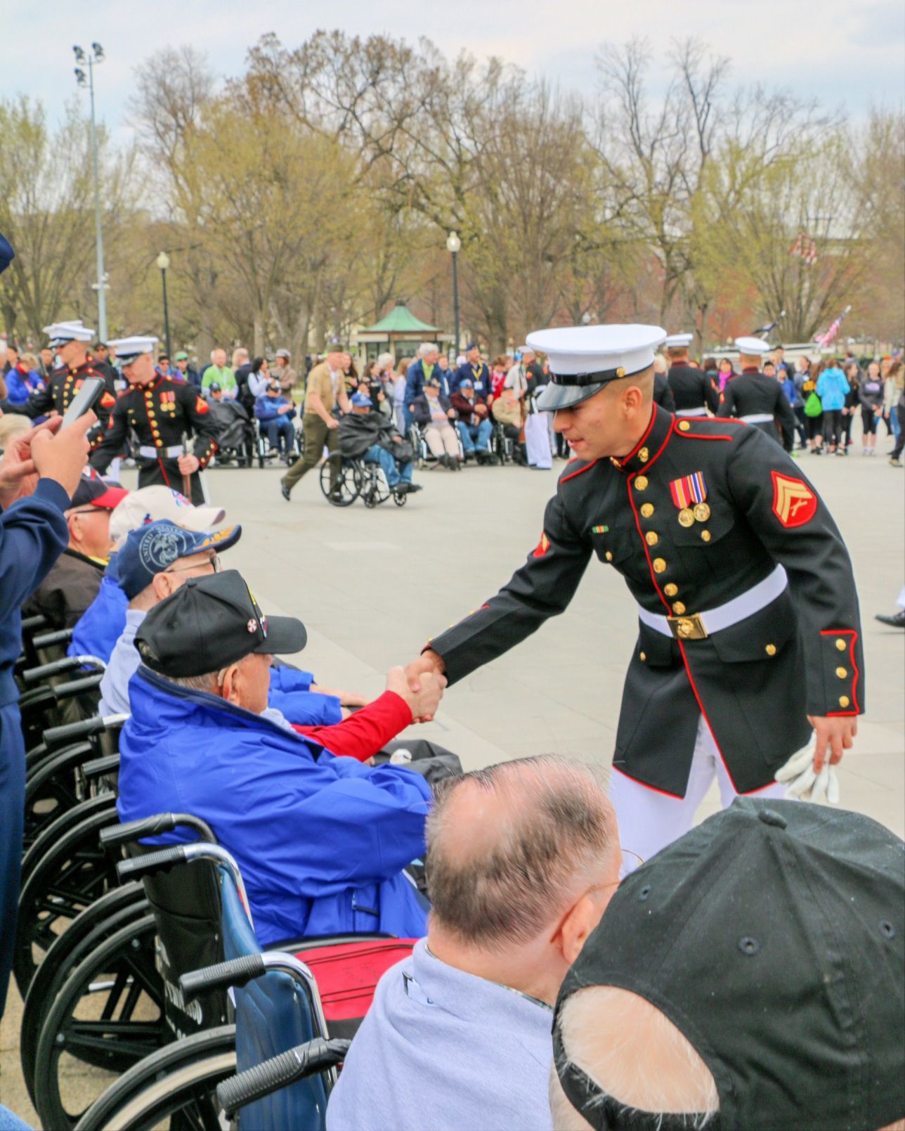 Honor Flight Chicago and Korean War veterans